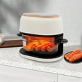 thumbnail image 5 of 4L Hot Air Fryer Air Fryer with Touch Screen Visible Baking Basket Air Fryer For Frying And Baking Various Foods, Such As Cakes, Chicken Wings, 5 of 12