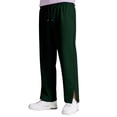 thumbnail image 4 of Duqingm Girls Sweatpants, Running Casual Sports Elastic Drawstring Waist Straight Leg Pants with Pockets (Dark Green,13-14 Years), 4 of 7