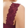 thumbnail image 4 of V Neck Tank Top Lace Camisole Tops for Women Summer Going Out Tops Wine Red L, 4 of 9