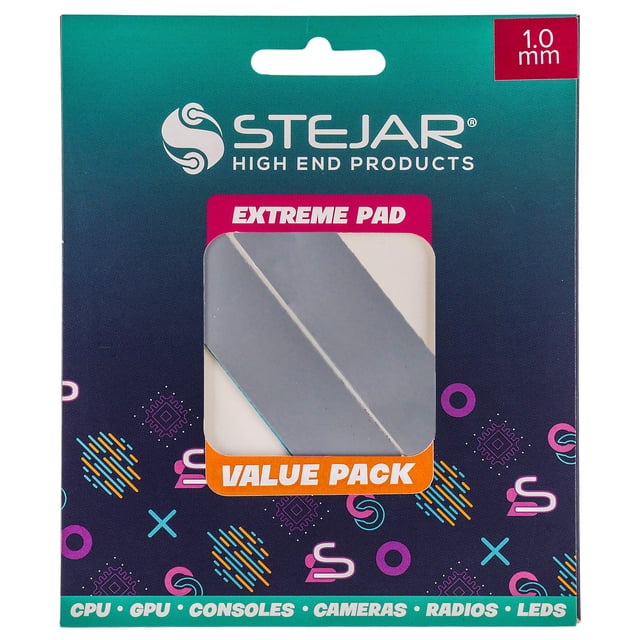 Paquete de Valor de Almohadillas Térmicas Stejar 120x20x1mm Rendimiento Extremo