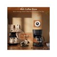 thumbnail image 6 of Compact Coffee Machine, 5 Cup Drip Coffee Maker With Timing Function, 2H Auto Power-Off, 2H Keep Warm, Pause & Brew, Reusable Filter, And Drip-Free Carafe, Black, 6 of 8