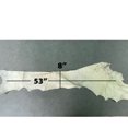 thumbnail image 3 of White Hair On Hide Cow Leather - Remnants 1 lb.  1-4 pieces per pack.  Irregular shapes, 3 of 5