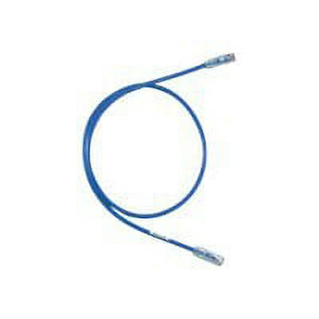 Panduit TX6-28 6 Performance Catégorie - Câble Patch - RJ-45 (m) à RJ-45 (m) - 10 Pieds - UTP - CAT 6 - Démarré, Strié - Bleu