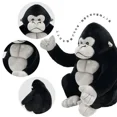 thumbnail image 4 of 25/35/42CM Lindo Orangután de Dibujos Animados Juguete de Peluche Suave Cojín de Animal Lindo Gorila de Peluche Almohada Divertidos Regalos de Cumpleaños, 4 of 5