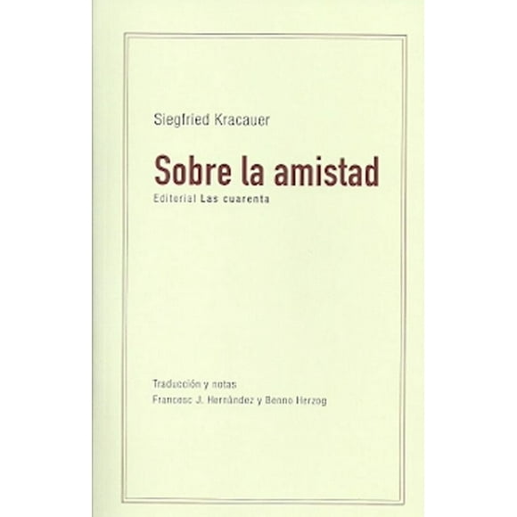 Sobre la amistad