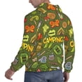 thumbnail image 3 of KLL Camping 1 Print Mens Hoodie Long Sleeve Casual Pullover Hooded Sweatshirt Fashion Drawstring Hoodies with Pocket-XX-Large, 3 of 6