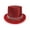 Red, variant on Mens Straw Hat - Cowboy Hat With And Crystal For Party Jazz Celebration Headwear,Black,One Size