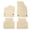 Beige, variant on Ikon Motorsports Floor Mats Fits 2021-2025 Volkswagen ID.4 4DR Gray Nylon OE Fitment Style Front & Rear Floor Mats Anti-slip Carpets Replacement 4PCS