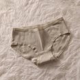 thumbnail image 2 of Bxsruta Women's High Waist Cotton Underwear, Comfortable Everyday Briefs, 1-Pack Panties in Multiple Sizes, 2 of 4