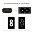 thumbnail image 3 of Car Use Electric Heated Lunchbox Plastic Power Cords Adapter for Car Home, 3 of 8