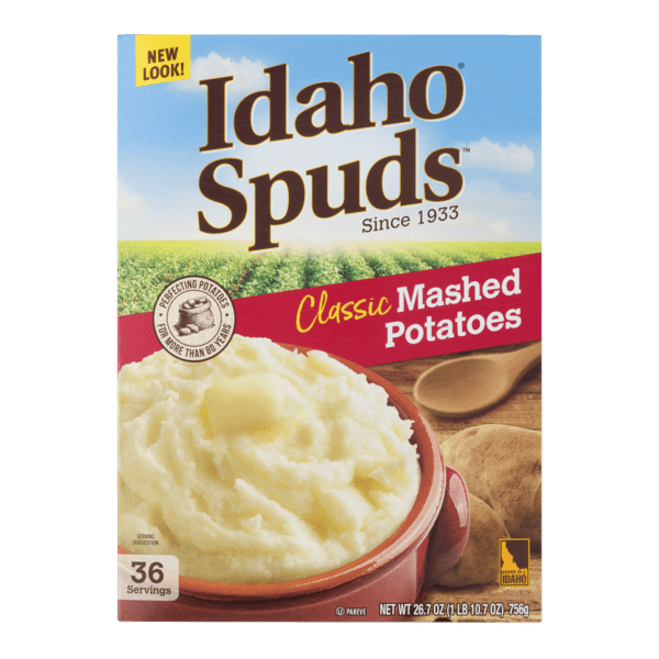 Idaho Spuds Classic Mashed Potatoes, 26.7 oz