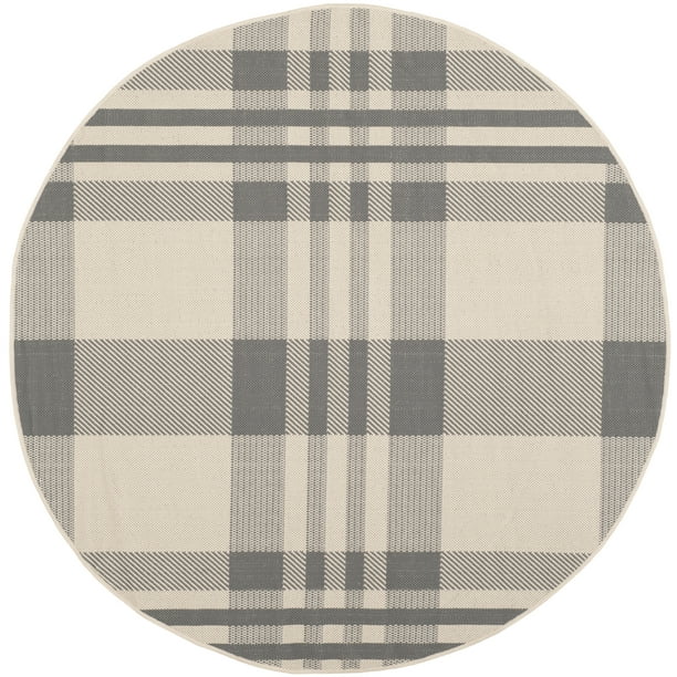 Safavieh Courtyard Benjamin Plaid Indoor/Outdoor Area Rug