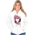 thumbnail image 3 of Paint Pink Ribbon Breast Cancer Aware Zip Hoodie Sweatshirt Women Brisco Brands M, 3 of 6
