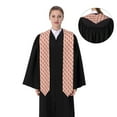 thumbnail image 4 of Easygdp Winter Skiing Adventure Unisex Adult Graduation Stole Shawl 36" Long for Academic Commencements Shawl-Sharp Corner, 4 of 7