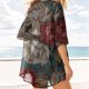 thumbnail image 4 of Cárdigan de manga larga para mujer, blusa informal estampada con bolsillo, abrigo tipo cárdigan para mujer, 4 of 5