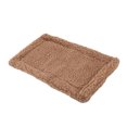 thumbnail image 4 of Estera de cama de erizo, conejillo de indias, cojín de felpa Rectangular, casa para mascotas hámster, nido, marrón claro, 4 of 5