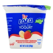 Lala Low Fat Yogurt Strawberry Banana, 6.0 OZ