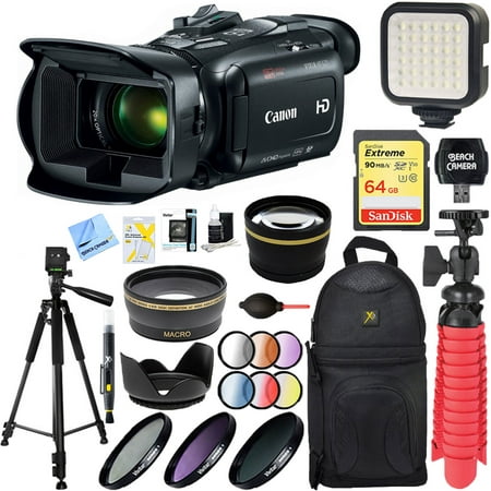 Canon VIXIA HF G21 Full HD Video Recording Camcorder w/20x Optical & 400x Digital Zoom + 64GB Memory and Video Deluxe Accessory