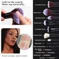 thumbnail image 4 of Set de brochas de maquillaje BS-MALL con bolsa de viaje impermeable, 26 piezas, 4 of 7