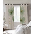 thumbnail image 4 of Elegant Spring Floral Blackout Curtains for Bedroom Living Room Darkening Curtains 96 Inches Long Summer Botanical Rustic Flower Window Curtain 2 Panels Set Window Treatment Grommet Drapes 52"x96", 4 of 9
