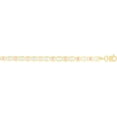 thumbnail image 2 of 14K Tricolor 3.3mm Valentino Chain with Lobster Clasp, 2 of 5