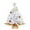 D, variant on Tabletop Mini Christmas Tree Set With Clear LED Lights, Artificial Xmas Tree With Star Treetop And Ornaments Battery Operated For Holiday Indoor Home Decoration
