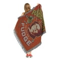 thumbnail image 2 of A Christmas Story Oh Fudge Holiday Woven Tapestry Throw Blanket, 2 of 4