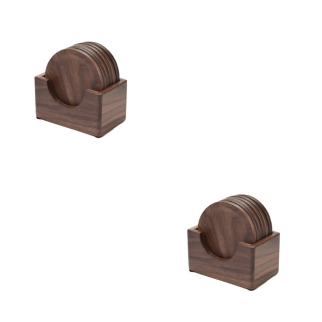 Inteprter 6 piezas - Marcas de agua caliente en la con estos posavasos de agua caliente funcionales y elegantes Posavasos de Juego de posavasos Type1 NO1