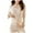 Beige, variant on Women's Long Sleeve Thermal Shirts Winter Fleece Lined Tops Thick Warm Base Layer Underwear for Cold Weather