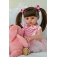 thumbnail image 1 of Muñeca Reborn SCOM Lifelike Girl, 45 cm, silicona para todo el cuerpo, 3+, 1 of 8
