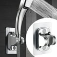 thumbnail image 5 of Winty Bathroom Products,1Pc Shower Bracket,Large Wall Mount Strong Adhesive Handheld Shower Holder Shower Head Holder for Rv Shower Kids Shower Bathroom Shower, 5 of 9