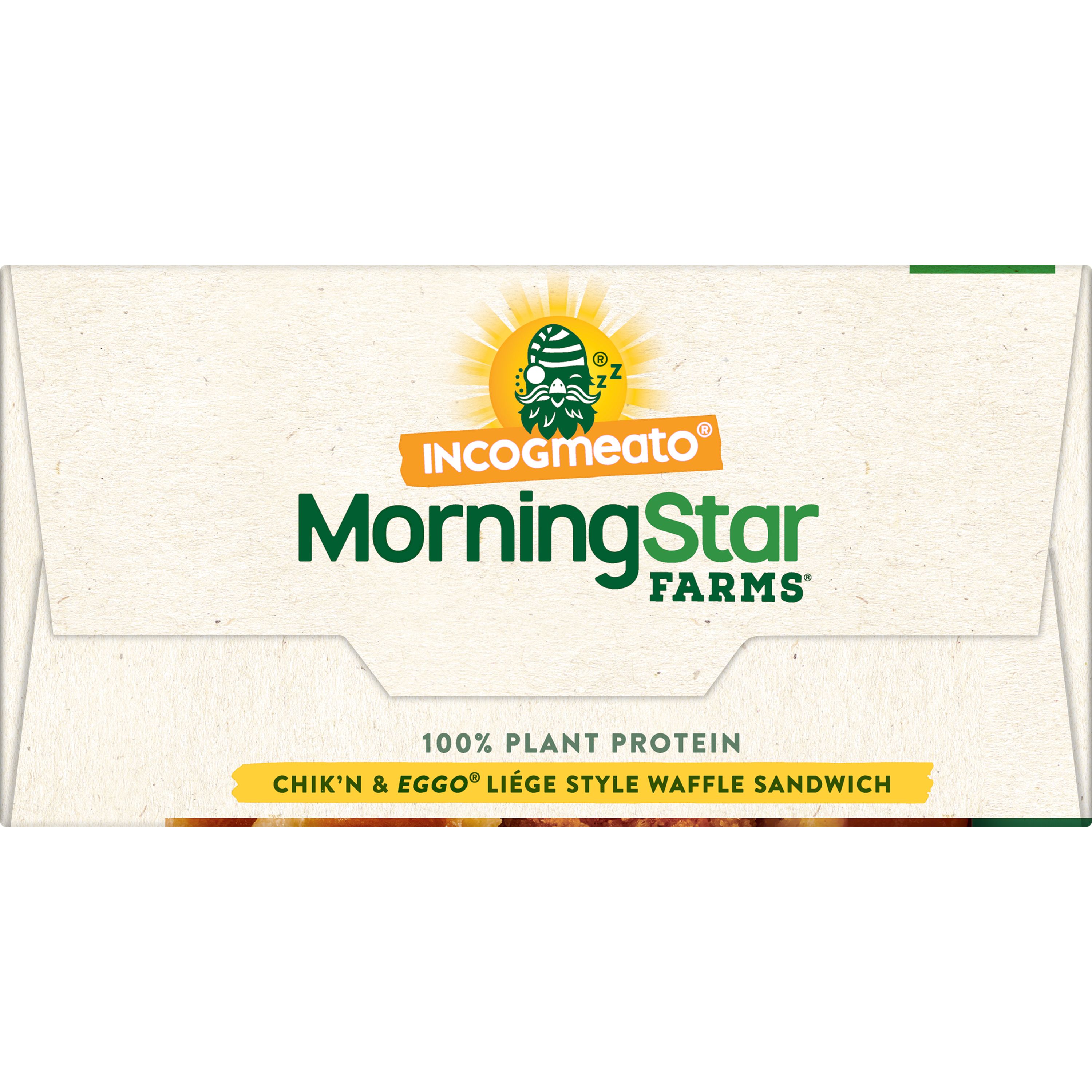Morningstar Farms Incogmeato Frozen Breakfast Chicken Waffle 9.3oz