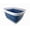 White/Metalic Blue, variant on SAMMART 15L (3.9 gallons) Collapsible Plastic Washing Tub - Foldable Washtub - Portable Washing Basin - Space Saving Easy Storage
