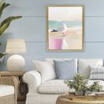 thumbnail image 3 of Stupell Industries Contemporary Seagull Beach Tranquil Reflection Gold Floating Frame Canvas Art, 25 x 31, by The Prints Vibe, 3 of 8