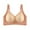 Orange, variant on JIUKE Bras for Women No Underwire Full Converage Bras Soft Seamless Push up Everyday Bras Size L
