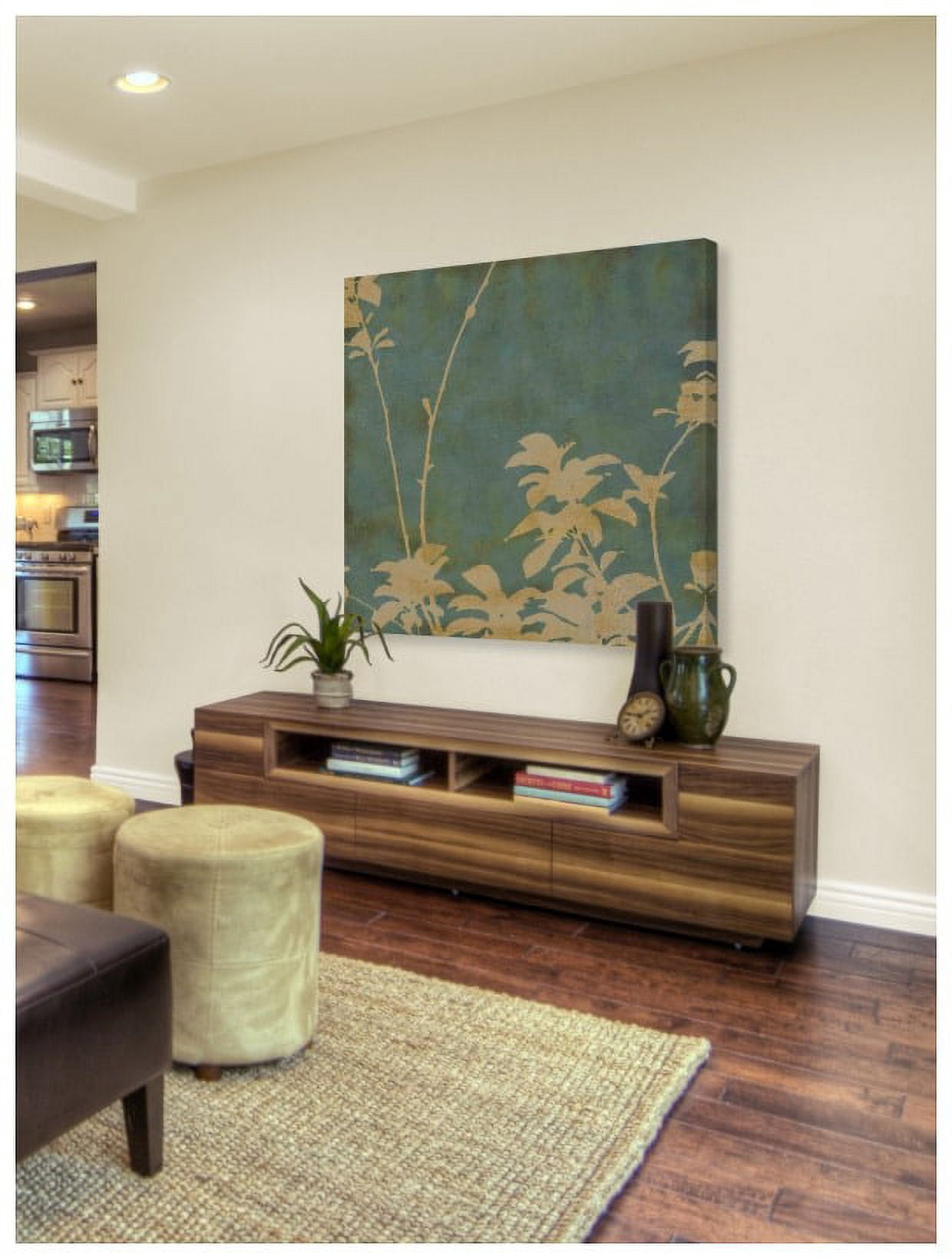 "Panel 3" Painting Print on Wrapped Canvas