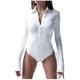 thumbnail image 1 of Body Sexy de manga larga con cuello en V para mujer, blusa, mono, peleles, trajes de Club Fridja  alkflakhf35883, 1 of 8