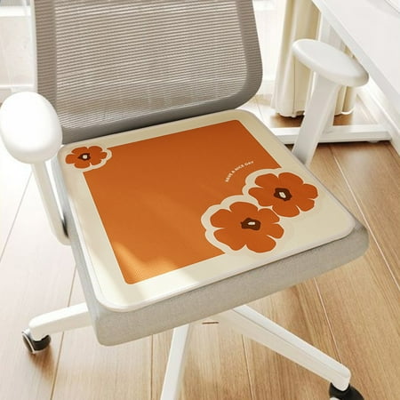 

New for 2024 Home Office Furniture Ice Silk Cushion Office Cushion Breathable Comfortable Non Stuffy Stable Non Slip Easy to Clean Cushion