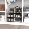 thumbnail image 4 of OnDisplay Clik Stackable Interlocking Shoe Box System (Standard Clear/Black, Single Box), 4 of 7