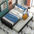 thumbnail image 3 of Daybed with Trundle Frame Set, Twin Size, Espresso, 3 of 8
