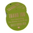 thumbnail image 1 of Inkdotpot Pack Of 100 Real Rose Gold Foil Paper Tags Thank You For Celebrating The Mother To Be Baby Shower Favor Hang Tags, 1 of 7