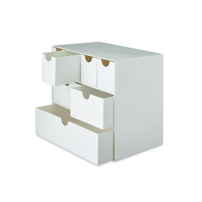 Pen+Gear 7-Drawer Teacher Organization and Storage Box, White