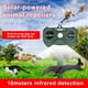 thumbnail image 4 of Repeler de animales salvajes Sensor infrarrojo Solar Recargable al aire libre Control de control interior Equipo ajustable Farmhouse Park Yard Inevent HA059364-00B, 4 of 7