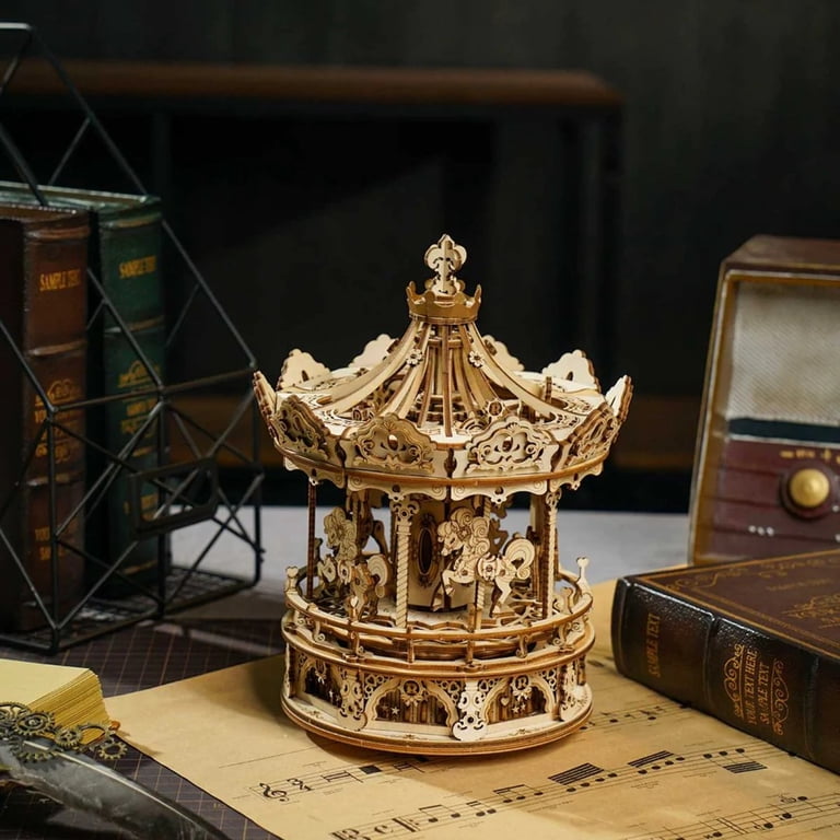 Rolife AMK62 Mechanical Music Box 3D Wooden Puzzle- Romantic