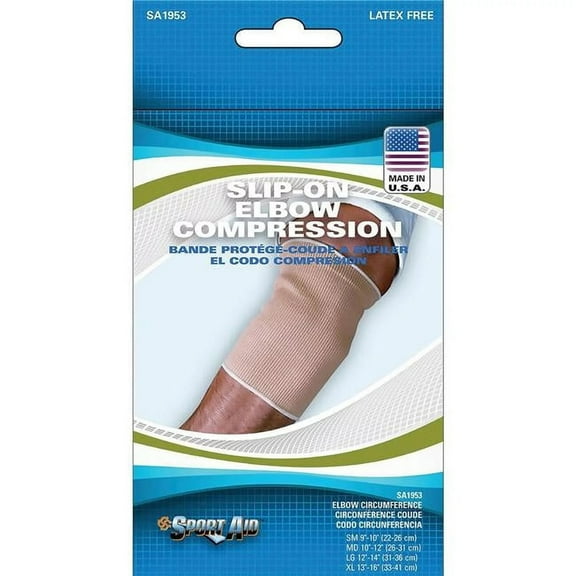 Sport Aid Slip-On Elbow Compression Medium - 1 ea.