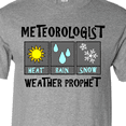 thumbnail image 4 of Inktastic Meteorologist Weather Prophet T-Shirt, 4 of 5