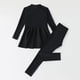 thumbnail image 4 of Odeerbi 6-13 Años Niñas 2 Piezas de Manga Larga Rash Guard Conjunto Upf 50 + Vestido de Baño Seco Rápido Con Leggings de Baño, 4 of 7