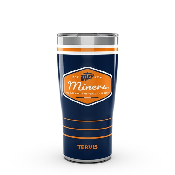 Tervis UTEP Miners 20oz. Vintage DuraPrint-- Stainless Steel Travel Tumbler