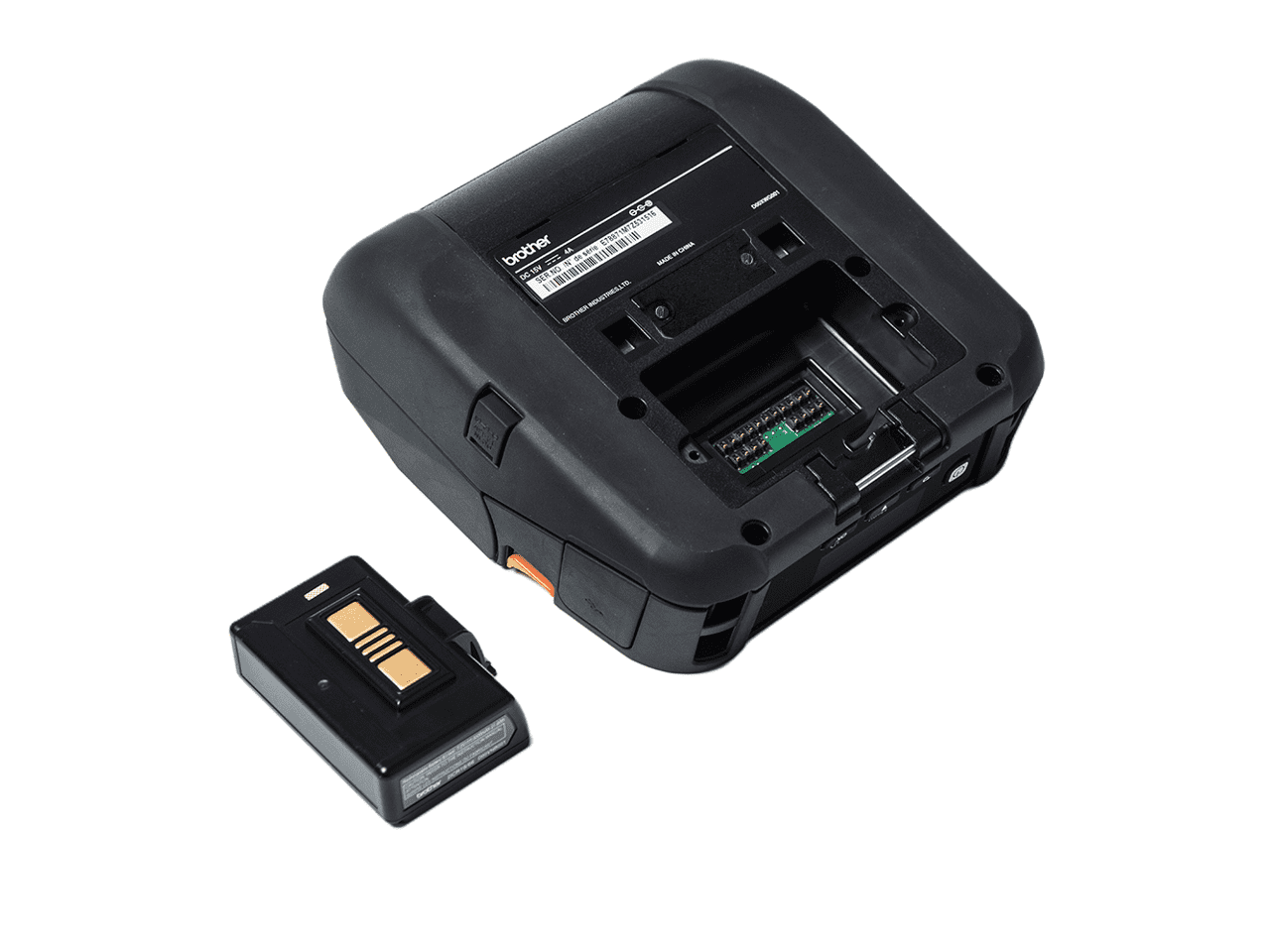 Brother RuggedJet RJ4235BL Direct Thermal Printer - 4-Inch Rugged Mobile Printer with Bluetooth Wireless Connectivity and Smart Li-ion Battery - USB - Bluetooth -  (NFC)