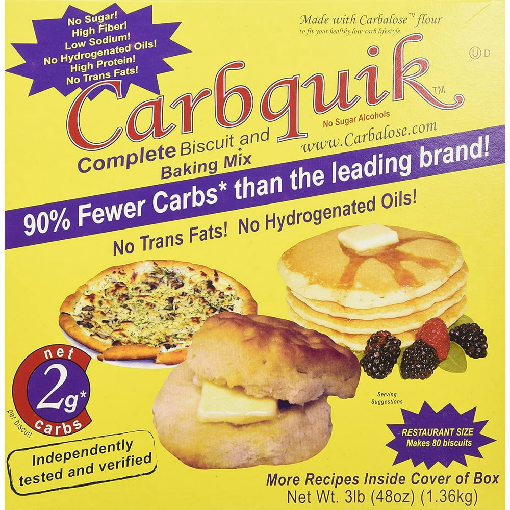 Carbquik Baking Mix, 3 Lbs (2 Pack)
